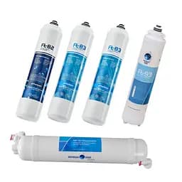 Набор из 4 картриджей Puricom Aquamagic mineral для обратного осмоса с мембраной