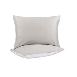 Наволочки сатин premium 300ТС Lotus Home - Florida серый 50x70 (2 шт)