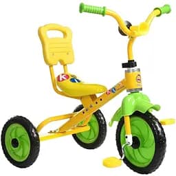 Детский трехколесный велосипед M 1190Y Prof1 Kids с регулируемым рулем и комфортным сиденьем