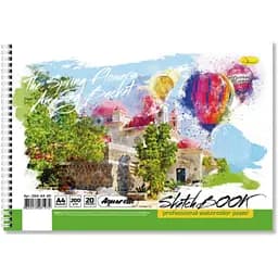 Скетчбук Акварельний Апельсин A4 20 аркушів (СБА-А4-20-2)