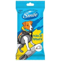 Серветка волога SMILE 42226470 Разом до Перемоги 15 шт. (4823071656381A)