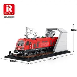 Конструктор Reobrix Пасажирський електровоз Taurus (66020) [160778] - мініатюра 6