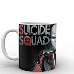 Кухоль GeekLand Загін Самогубців Suicide Squad Дедшот маска SS.02.036 330 мл білий - мініатюра 2