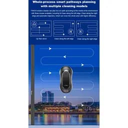 Робот для миття вікон Liectroux YW810 Black - мініатюра 20