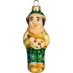 Елочное украшение Різдвяні історії Эльф художник стекло (4820001045215)