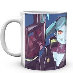 Кухоль GeekLand Cyberpunk:Edgerunners КІберпанк:Ті, що біжать по краю Ребекка CE 002.08 330 мл білий