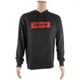 Реглан Savage Long sleeve hooded T-Shirt XL с капюшоном ц:черный