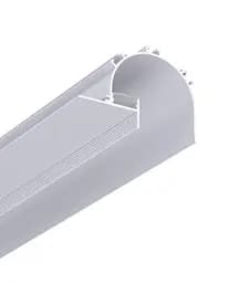 LED профіль врізний, ефект "тіньового шва" з розсіювачем PC, 2м KLOODI KLP10068 2 - мініатюра 3