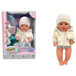 Интерактивная кукла Yala Baby 40 см, закрывает глаза, пьет, ходит на горшок, аксессуары YL2440A-L