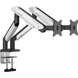 Настільне кріплення для моніторів Anda Seat Stealth Pro II Duo 17-42` Black White (AD-W-A9-2S-BW) [148300]