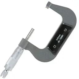 Микрометр круговая шкала механический универсальный Intertool 50 x 75 мм 0.01 мм MT-3043