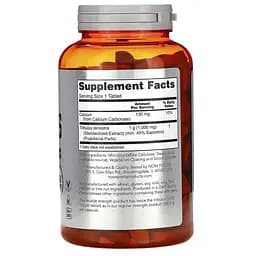 Стимулятор тестостерону Sports Tribulus 1000 mg 180 таблеток NOW fit0012829 - мініатюра 2