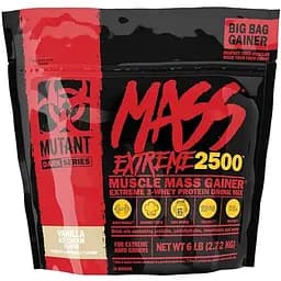 Гейнер Mutant Mass Extreme 2500 Ваниль 2720 г