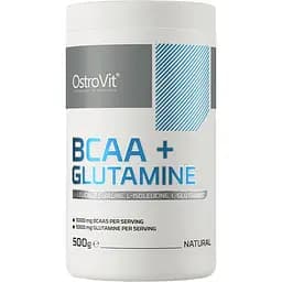 Амінокислоти OstroVit BCAA + Glutamine Natural 500 г