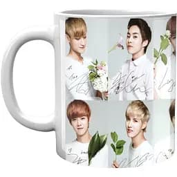 Кружка GeekLand EXO Квіти та автографи CP 04.474.272