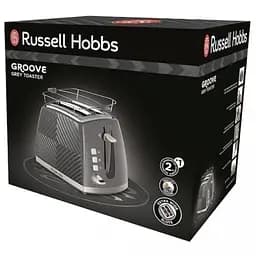 Тостер Russell Hobbs Groove Grey 26392-56 - мініатюра 8