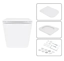Набір Q-tap Nest 4 в 1 підвісний унітаз Crow Ultra Quiet 520x360x290 + комплект інсталяції QT05335172W48202 - мініатюра 6