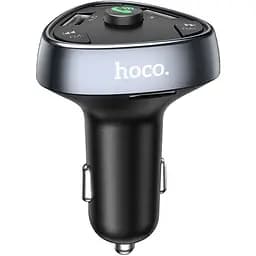 FM-модулятор трансмітер Hoco E51 з Bluetooth V5.0 чорний - мініатюра 3