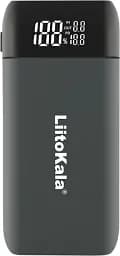 Зарядний пристрій LiitoKala Lii-MP2 з функцією Power Bank для акумуляторів АА, ААА, 18650, 21700 Li-Ion, IMR, INR, ICR Black (19423)