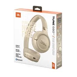 Bluetooth-гарнітура JBL Tune 680NC Beige (JBLT680NCBEG) - мініатюра 10