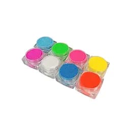 Набор глиттера для био-тату №5 Fresh Tattoo glitter-set-5-neon неоновый