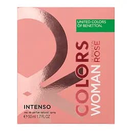 Парфумована вода United Colors of Benetton Colors de Benetton Woman Rose Intenso 50 мл (65170549) - мініатюра 3