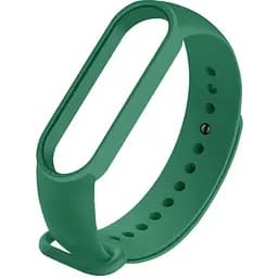 Ремінець Uwatch Replacement Silicone Band For Xiaomi Mi Band 5/6/7 Green