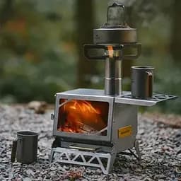 Піч кемпінгова твердопаливна Naturehike CNK2300CW020 (1047-6976507666015) - мініатюра 4