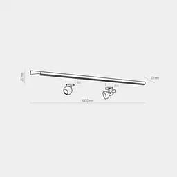 Шинопровід 1-фазний TK Lighting 4045 Tracer - мініатюра 2