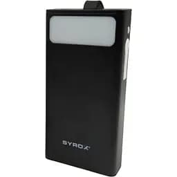 Power bank Syrox PB115 30000 mAh Black. Универсальная мобильная батарея. Мощный повербанк