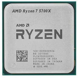 Процесор AMD Ryzen 7 5700X (100-000000926) (Socket AM4, 16T, 4.6 ГГц, Tray) Б/в