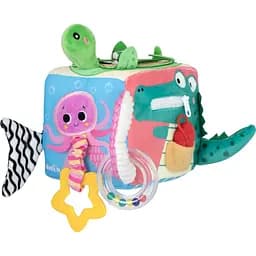 Уценка. Игрушка-подвеска Baby Team Развивающий кубик (8570_океан)