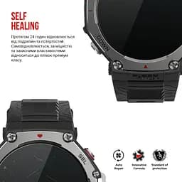 Гідрогелева плівка на годинники Amazfit Watch T-Rex 3 ArmorStandart захисна плівка для смарт годинників прозора (ARM81143) - мініатюра 3