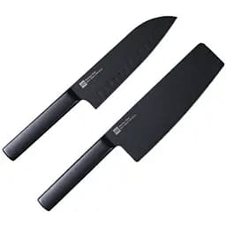 Набір ножів Xiaomi HuoHou Black Non-Stick Heat Knife 2 ножі (HU0015) - мініатюра 2