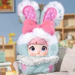 Пухнаста фігурка на підвісі POP TOP Hi TOY серії "Nommi" - ЗАЙЧЕНЯТА (у дисп., в ас.) Pop Top HC023 - мініатюра 3