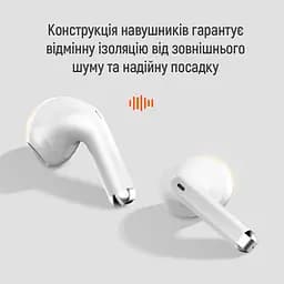 Навушники ColorWay Slim TWS-2 Earbuds White - мініатюра 13