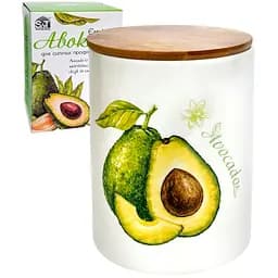 Ємність для сипучих продуктів S&T Авокадо 860 мл (6028-21 )