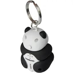 Брелок-ліхтарик Munkees 1103 Panda LED (1012-1103-BW) - мініатюра 2