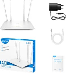 Маршрутизатор Cudy WR1200, AC1200 Wi-Fi Router - мініатюра 5