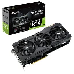 Відеокарта ASUS RTX 3060Ti 8Gb TUF Gaming OC LHR (TUF-RTX3060TI-O8G-V2-GAMING) (GDDR6, 256 bit, PCI-E v4.0 x16) Б/в - мініатюра 8