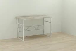 Комп'ютерний стіл Ferrum-decor Раян 75x100x70 білий ДСП Дуб Сонома 16мм (FRD-101152) - мініатюра 3