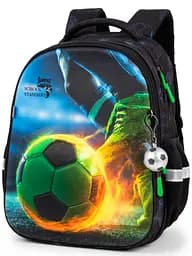 Ортопедичний шкільний рюкзак 6 в 1 для хлопчика School Standard 38х30х18 см з М'ячем для першокласника (SET 170-78)