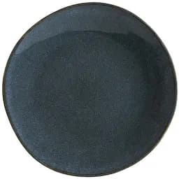 Тарілка МВМ My Home Фйорд 18 см глибокий синій (KP-127 DEEP BLUE)