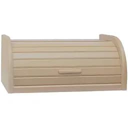 Хлібниця дерев'яна Mazhura 40.5x30.5x20.5 см бежева (mz505800)