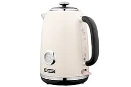 Електрочайник Ardesto EKL-F410BG, Beige, 2200 Вт, 1.8 л, дисковий, індикатор роботи, корпус нержавіюча сталь, захист від перегріву та автоматичне відключення при відсутності води - мініатюра 4