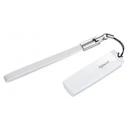 USB флеш накопичувач Apacer 32GB AH336 White USB 2.0 (AP32GAH336W-1) - мініатюра 3