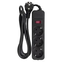 Мережевий фільтр живлення Patron (EXT-PN-SP-1032), 1.8m Black (EXT-PN-SP-1032)