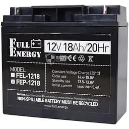 Батарея до ДБЖ Full Energy 12В 18Аг (FEP-1218)