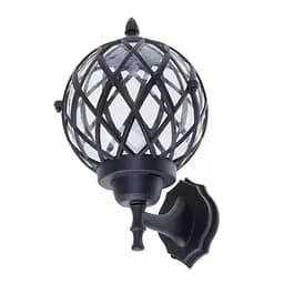 Світильник Brille настінний фасадний IP23 GL-81P A BK