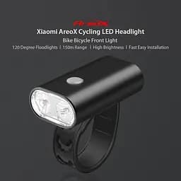 Велофонар Xiaomi AreoX BU80 Riding Headlights чорний - мініатюра 2
